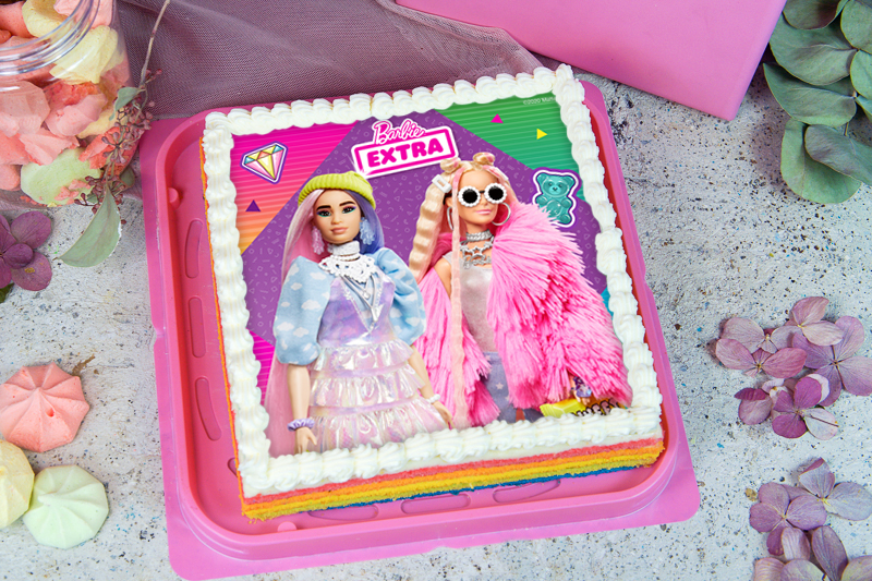 Торт «Выше радуги» Барби Barbie 0,85 кг 
